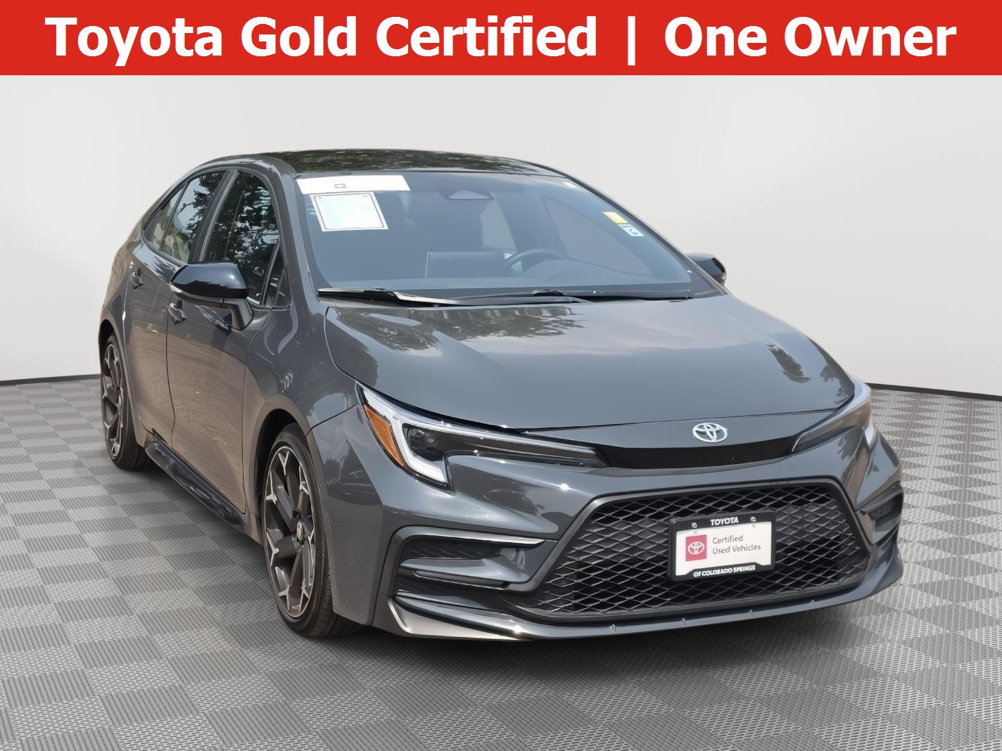 Underground w/Midnight Black Metallic Roof 2025 Toyota Corolla Sedan Front-Wheel Drive Continuously Variable Transmission