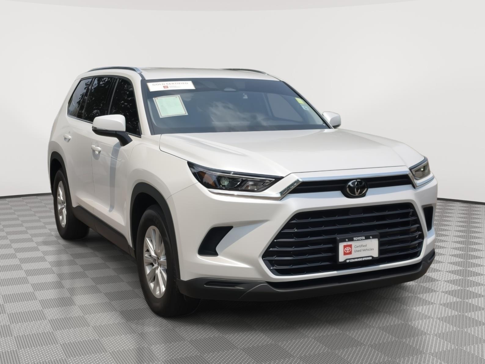 White (Wind Chill Pearl) 2025 Toyota Grand Highlander SUV / Crossover Front-Wheel Drive 8-Speed Automatic