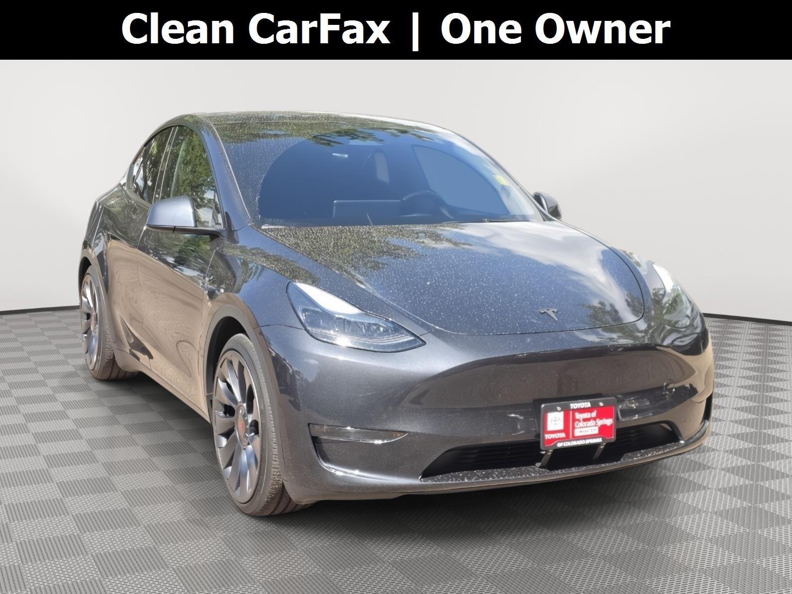 Gray 2024 Tesla Model Y SUV / Crossover All-Wheel Drive Automatic