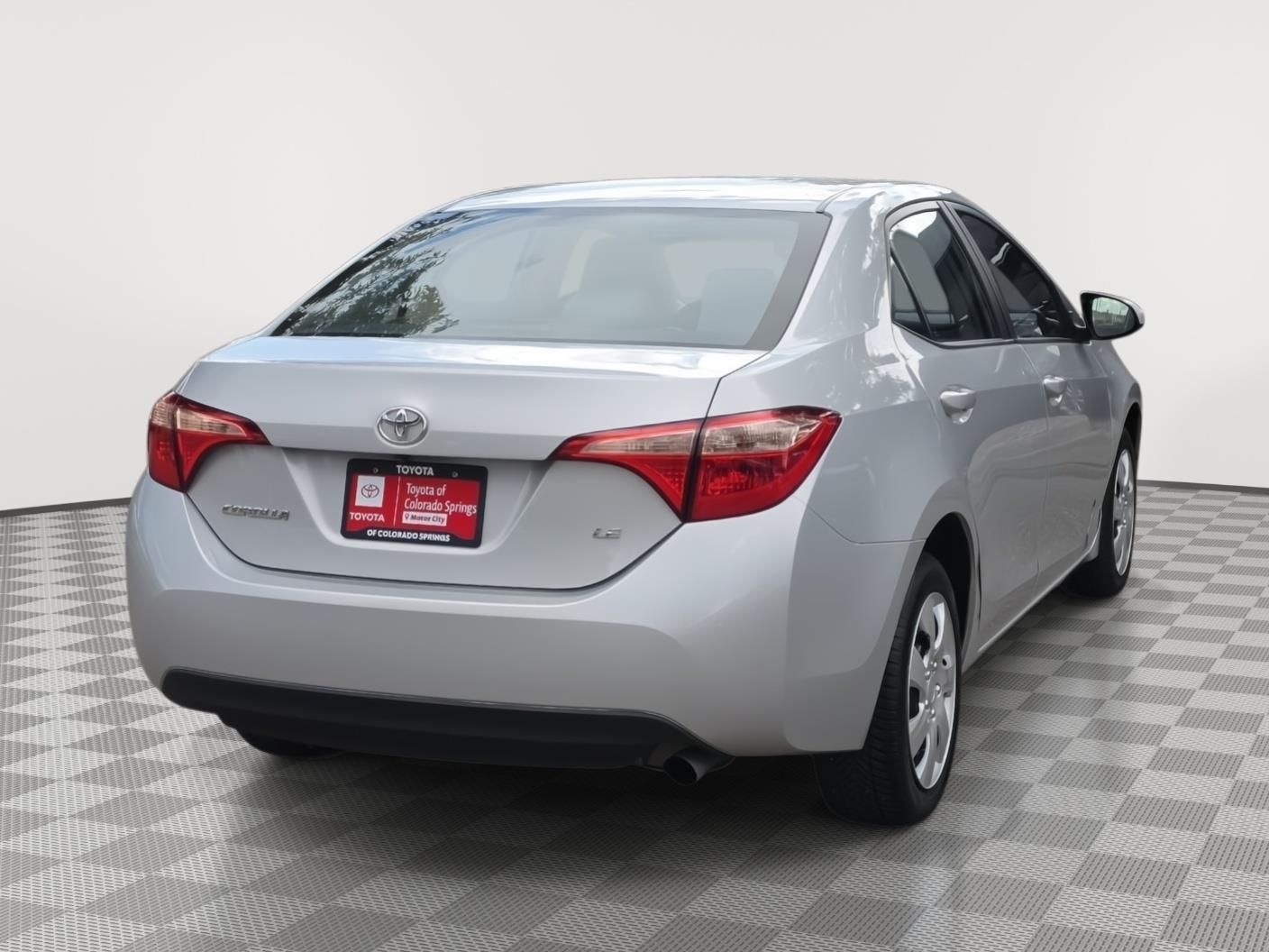 Certified Used 2017 Classic Silver Metallic Toyota LE image 12