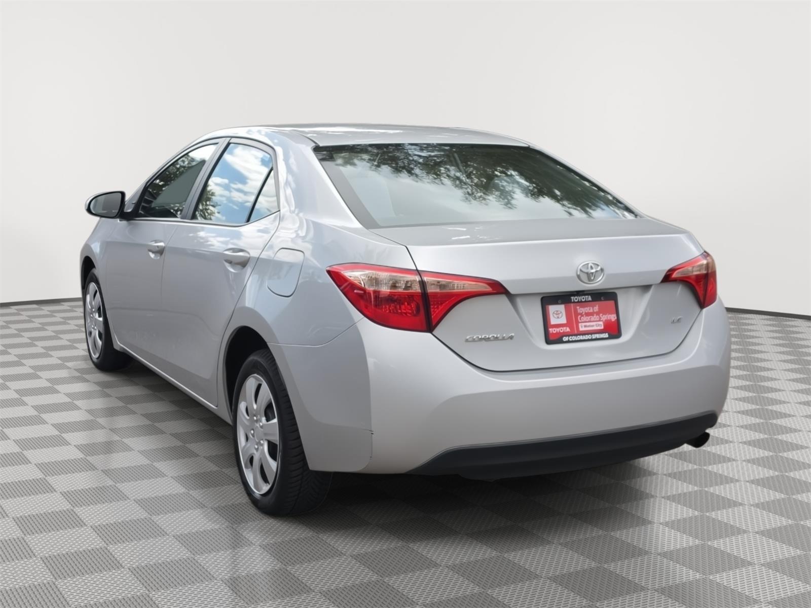 Certified Used 2017 Classic Silver Metallic Toyota LE image 14