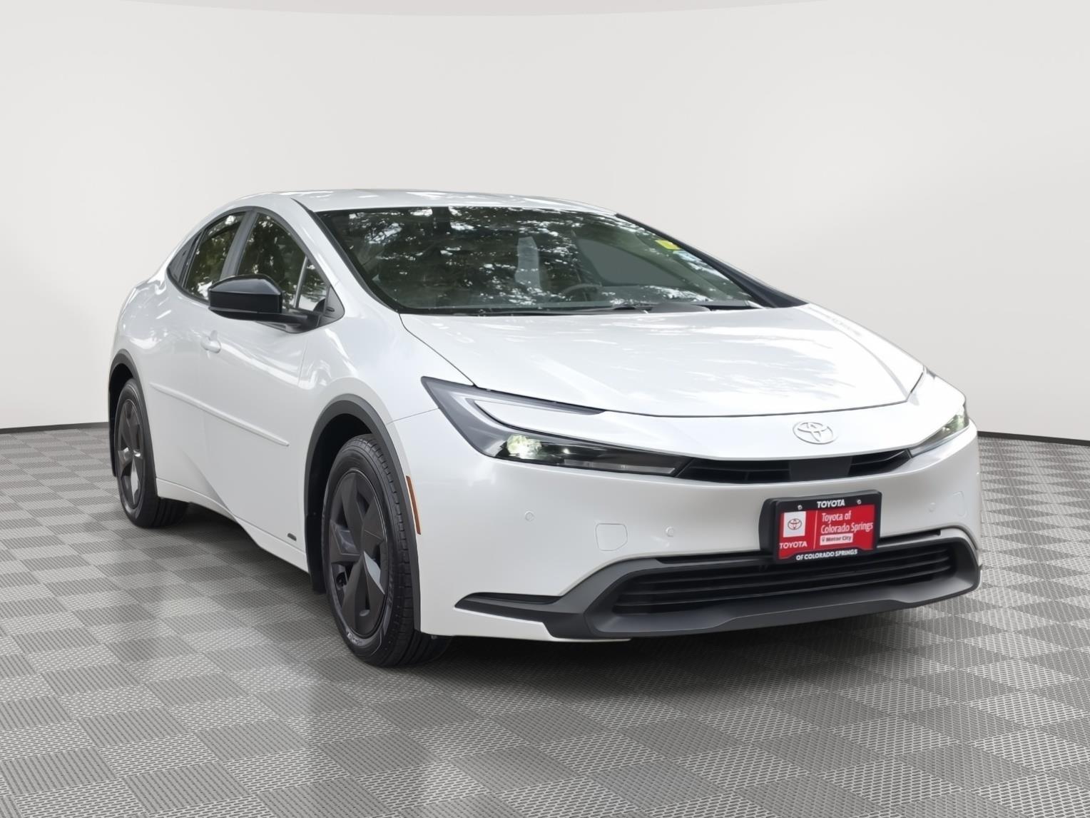 White (Wind Chill Pearl) 2025 Toyota Prius Hatchback All-Wheel Drive Continuously Variable Transmission