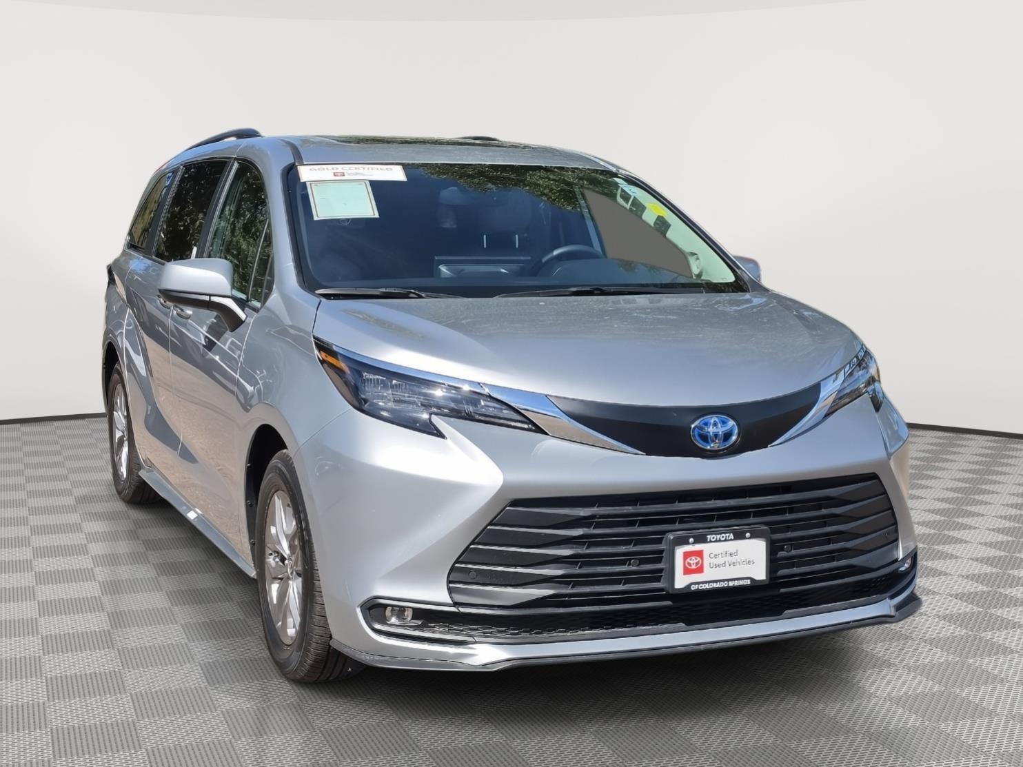 Celestial Silver Metallic 2025 Toyota Sienna Minivan All-Wheel Drive Continuously Variable Transmission