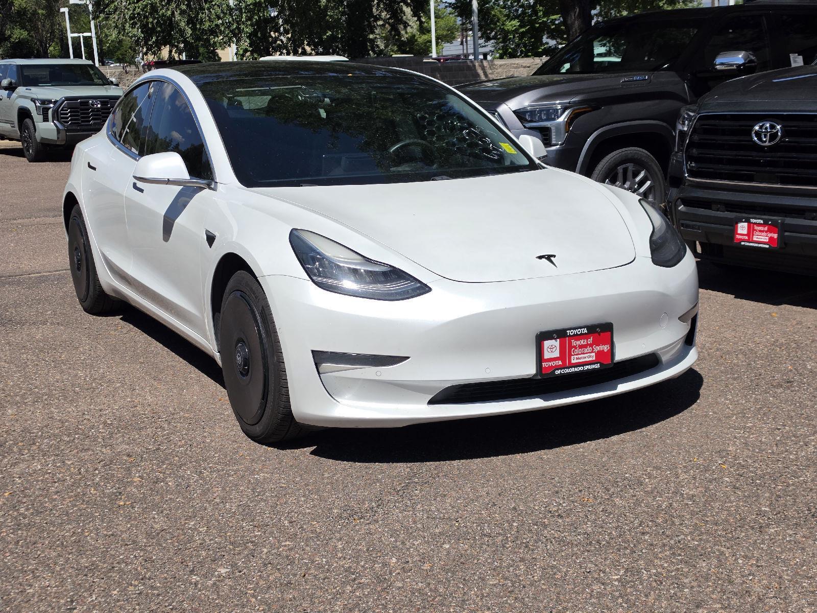 Pearl White Multi-Coat 2020 Tesla Model 3 Sedan All-Wheel Drive