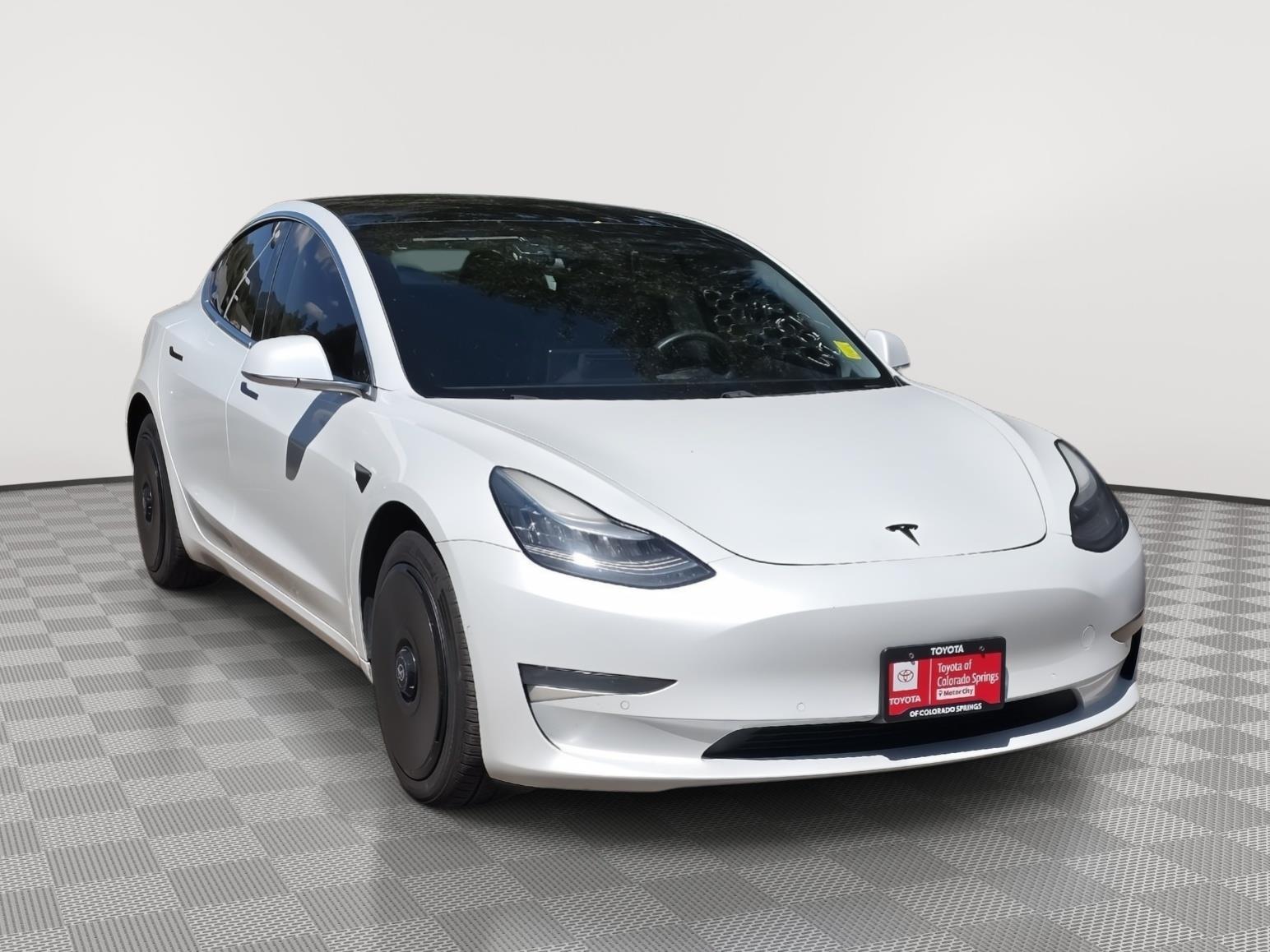 Pearl White Multi-Coat 2020 Tesla Model 3 Sedan All-Wheel Drive