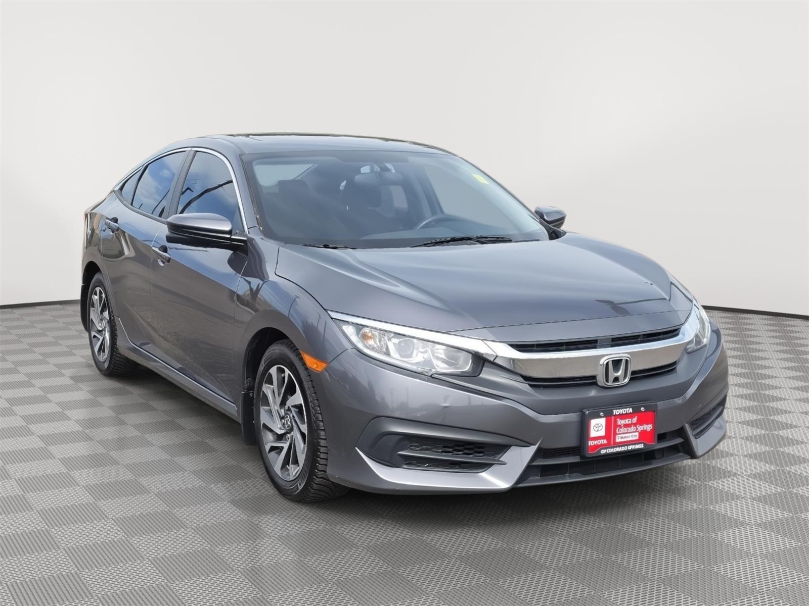  2016 Honda Civic Sedan Front-Wheel Drive Continuously Variable Transmission