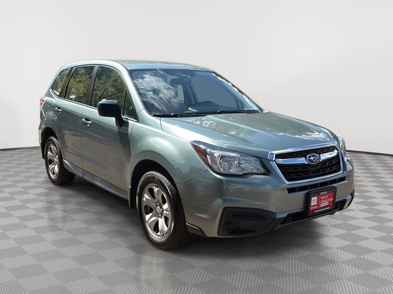 Jasmine Green Metallic 2018 Subaru Forester SUV / Crossover All-Wheel Drive Manual