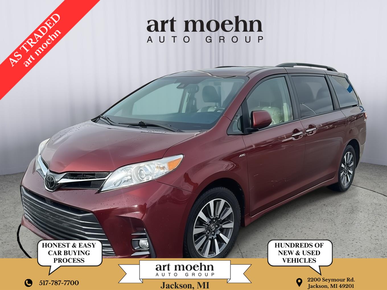2018 Toyota Sienna XLE 7-Passenger AWD