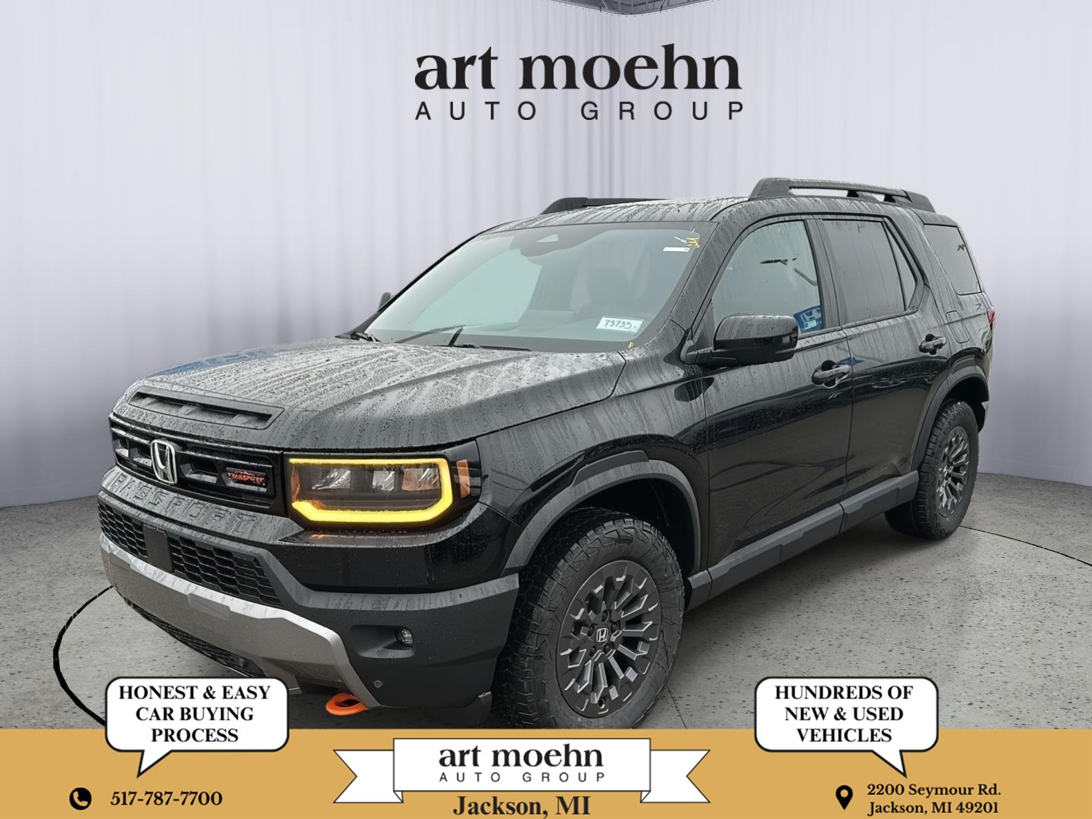 Crystal Black Pearl 2026 Honda Passport TrailSport AWD SUV / Crossover All-Wheel Drive Automatic