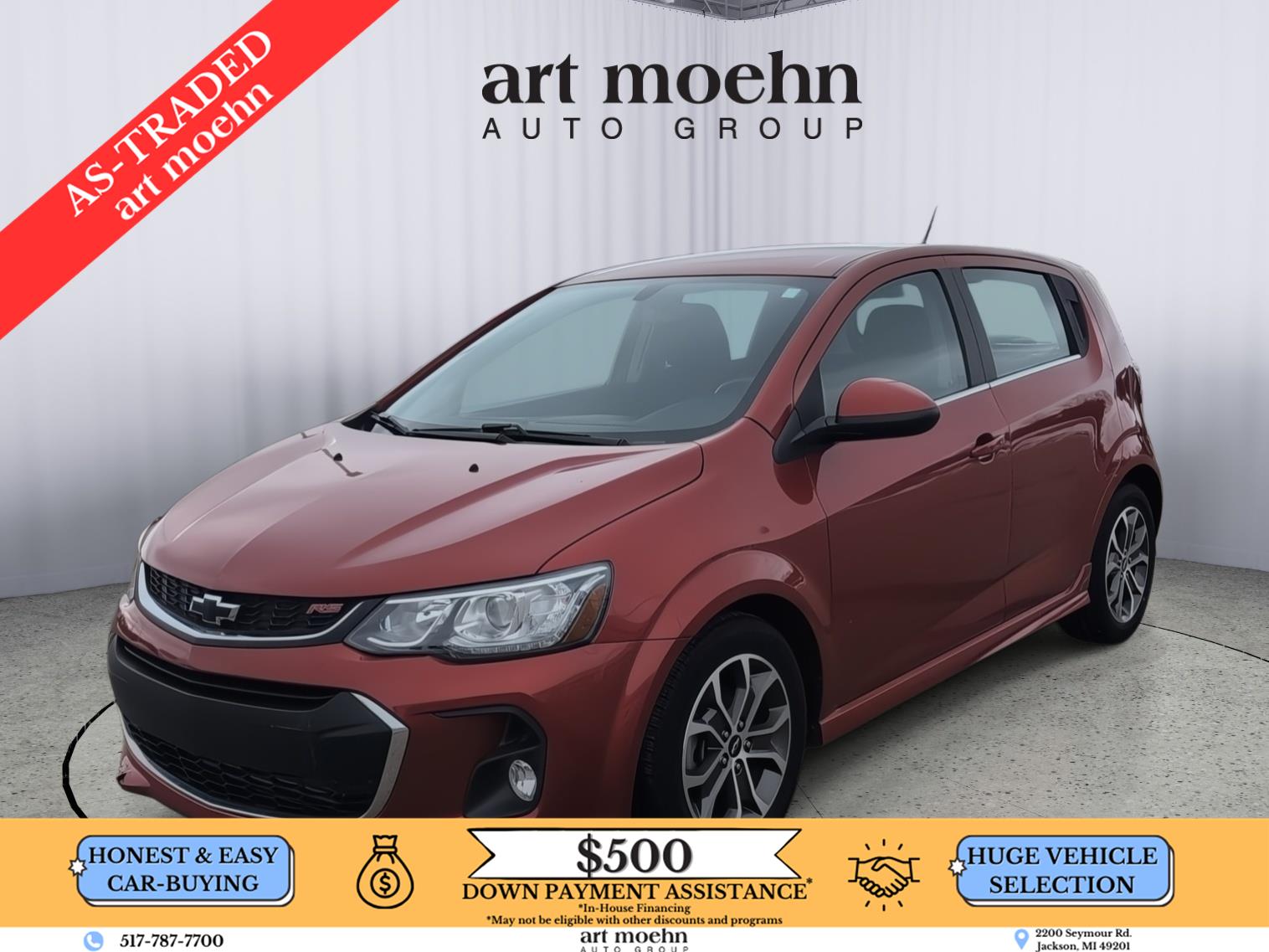 2020 Chevrolet Sonic LT Hatchback FWD