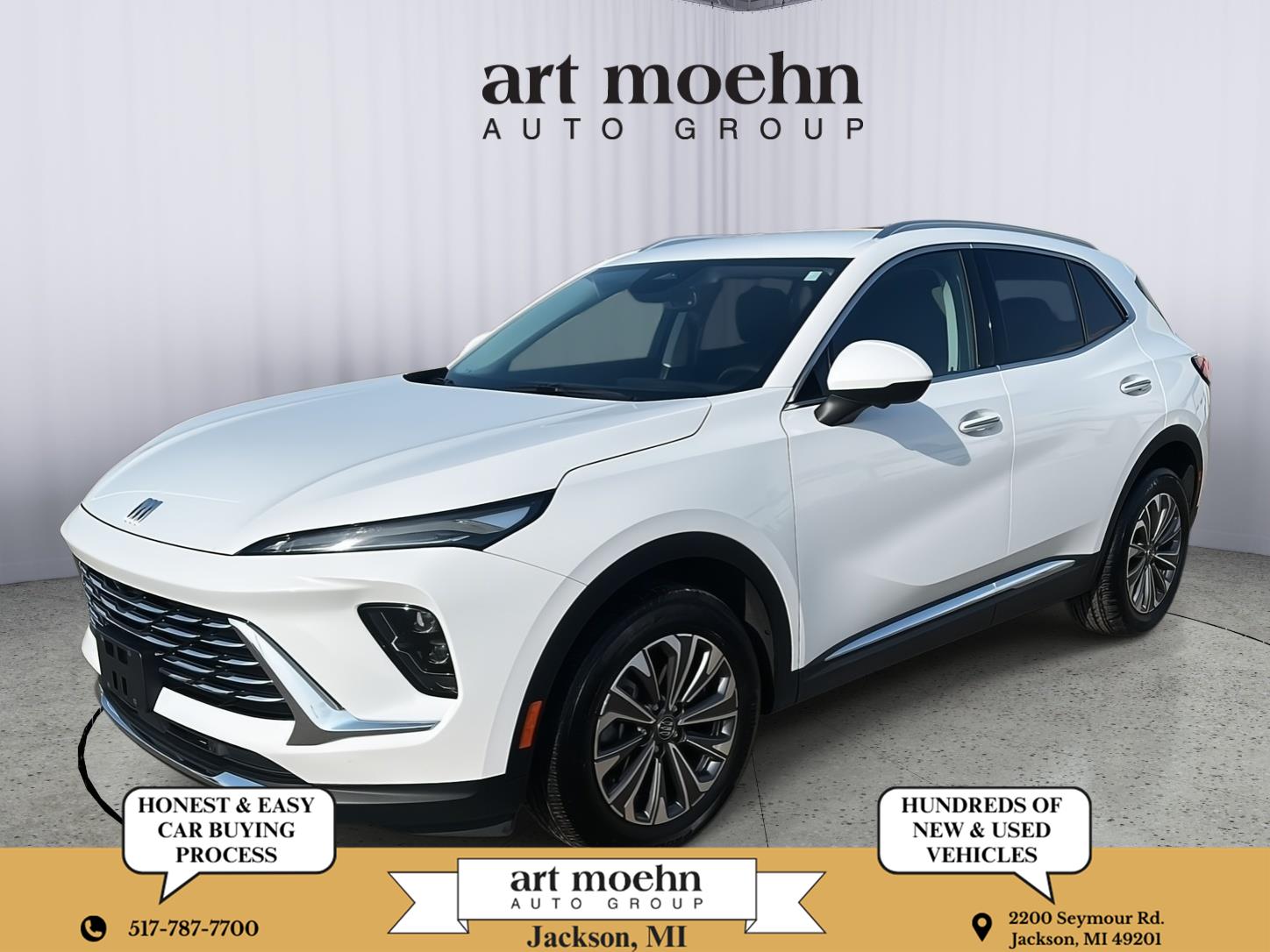 Summit White 2025 Buick Envision Preferred AWD SUV / Crossover All-Wheel Drive 9-Speed Automatic