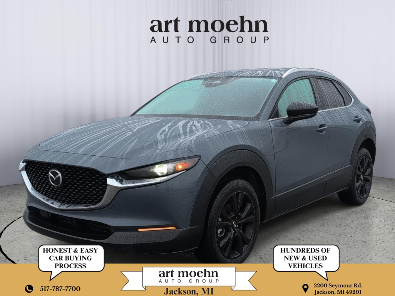 Polymetal Gray Metallic 2025 Mazda CX-30 2.5 S Carbon Edition AWD SUV / Crossover All-Wheel Drive Automatic