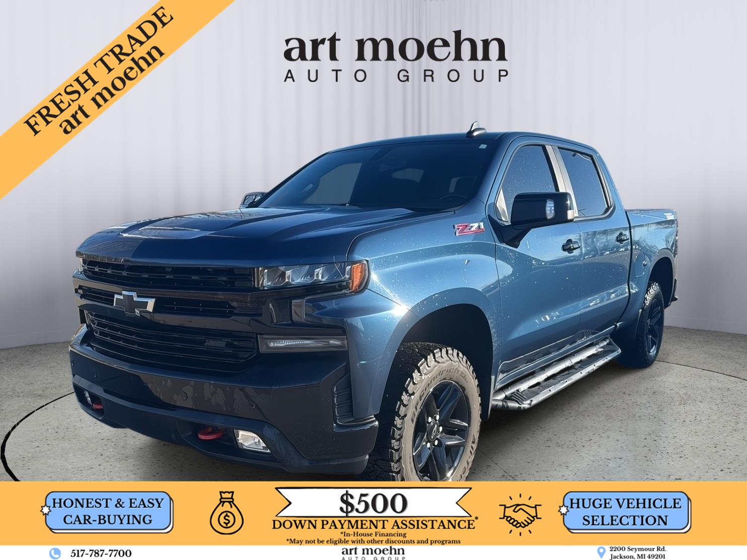 2019 Chevrolet Silverado 1500 LT Trail Boss Crew Cab 4WD