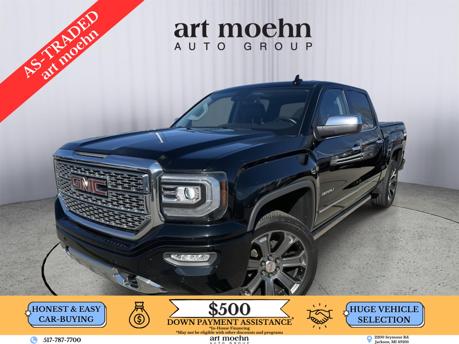 2017 GMC Sierra 1500 Denali Crew Cab 4WD