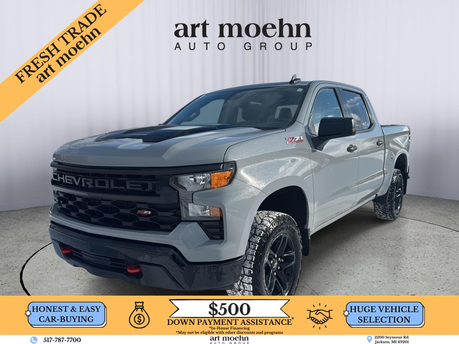 2024 Chevrolet Silverado 1500 Custom Trail Boss Crew Cab 4WD