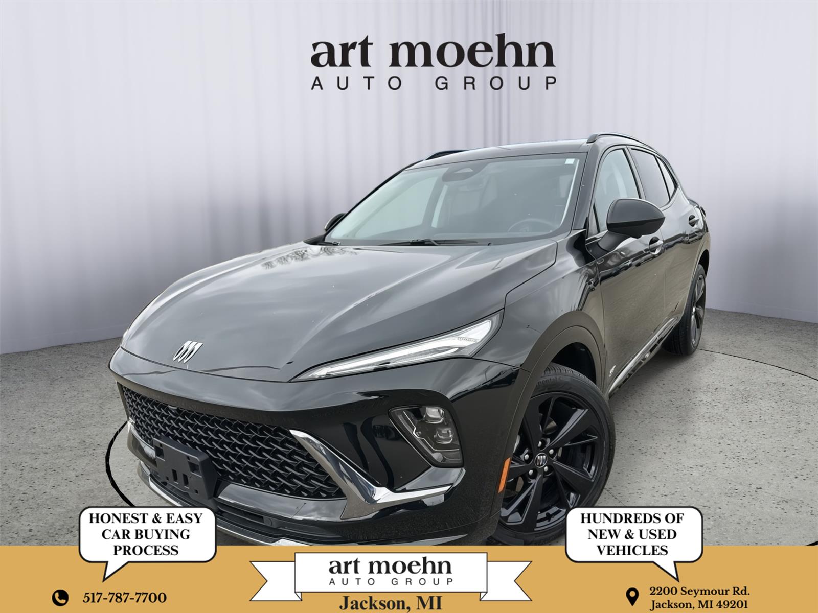 Black (Ebony Twilight Metallic) 2025 Buick Envision Sport Touring AWD SUV / Crossover All-Wheel Drive 9-Speed Automatic