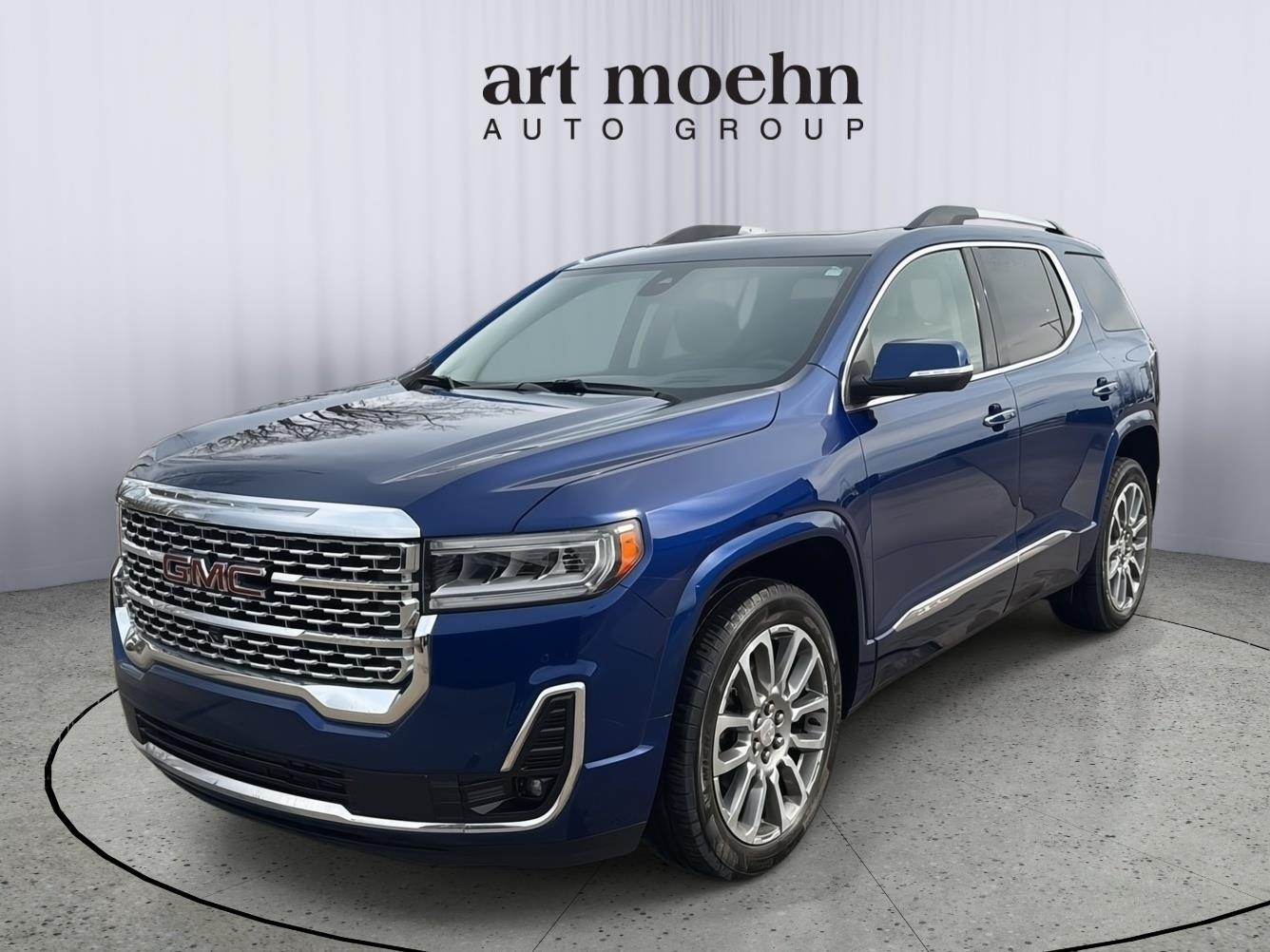 Ultra Blue Metallic 2023 GMC Acadia Denali AWD SUV / Crossover Four-Wheel Drive 9-Speed Automatic