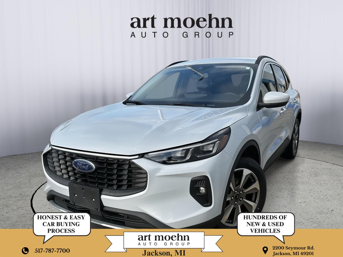 Space Silver Metallic 2025 Ford Escape Platinum AWD SUV / Crossover All-Wheel Drive Continuously Variable Transmission