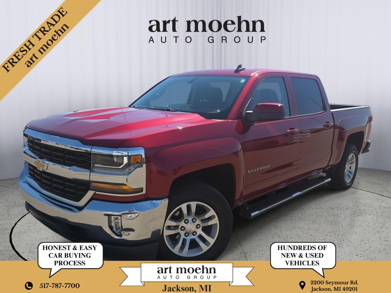 2018 Chevrolet Silverado 1500 LT Crew Cab 4WD