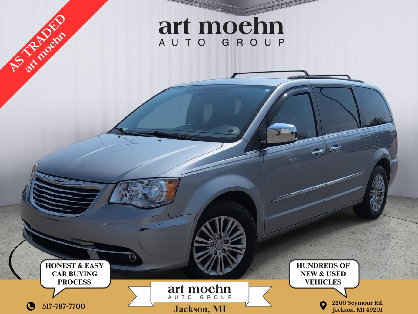 Billet Silver Metallic Clearcoat 2015 Chrysler Town & Country Touring-L FWD Minivan Front-Wheel Drive 6-Speed Automatic