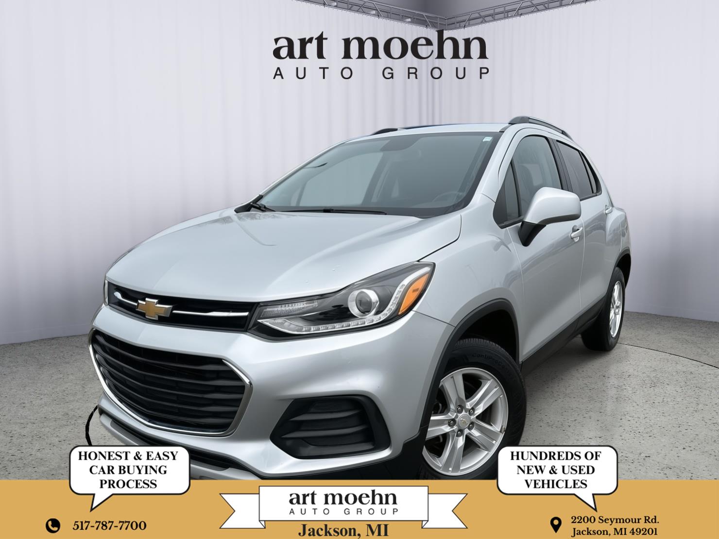 Silver Ice Metallic 2022 Chevrolet Trax LT AWD SUV / Crossover All-Wheel Drive 6-Speed Automatic