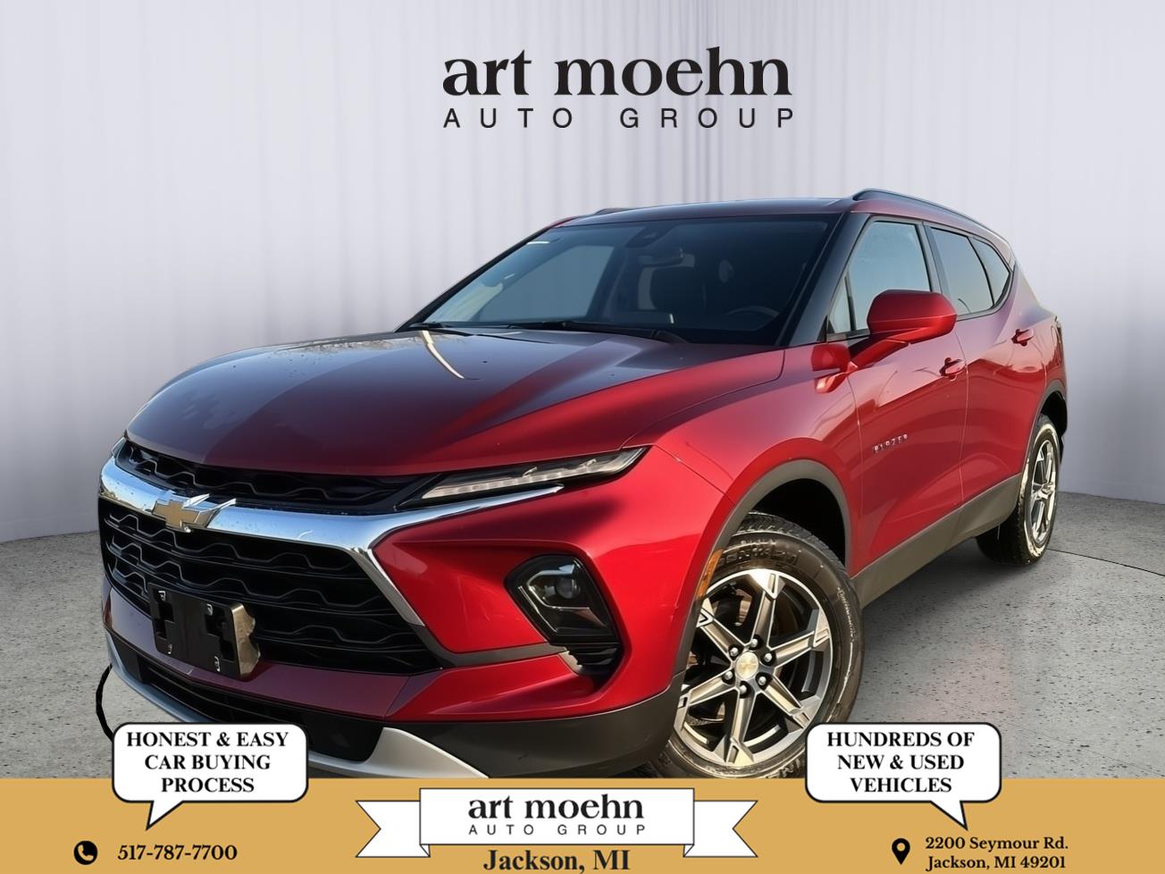 Radiant Red Tintcoat 2023 Chevrolet Blazer 2LT AWD SUV / Crossover All-Wheel Drive 9-Speed Automatic