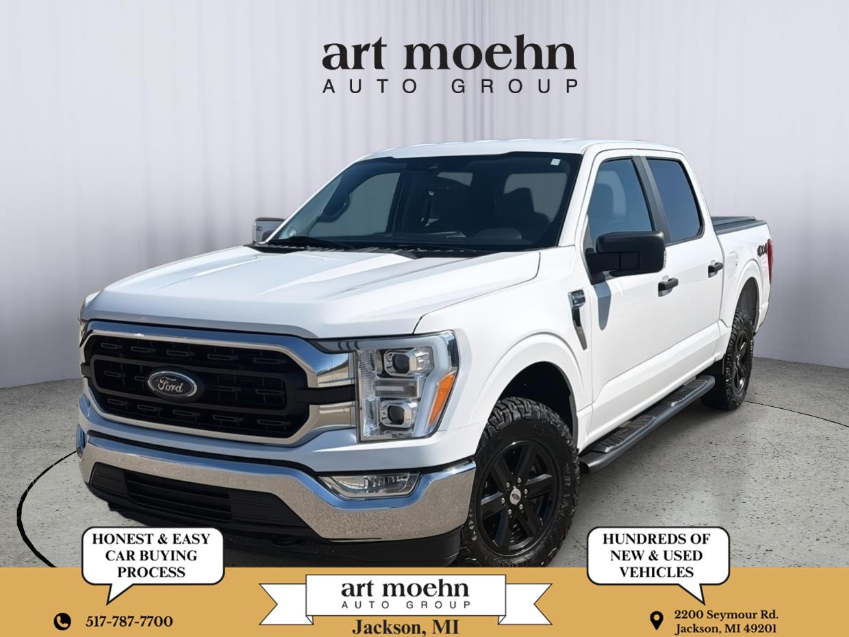 Oxford White 2021 Ford F-150 Pickup Truck Four-Wheel Drive Automatic