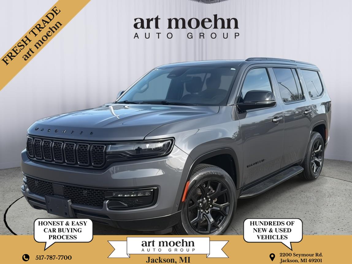 Gray (Baltic Grey Metallic) 2024 Jeep Wagoneer Series II 4WD SUV / Crossover Four-Wheel Drive 8-Speed Automatic