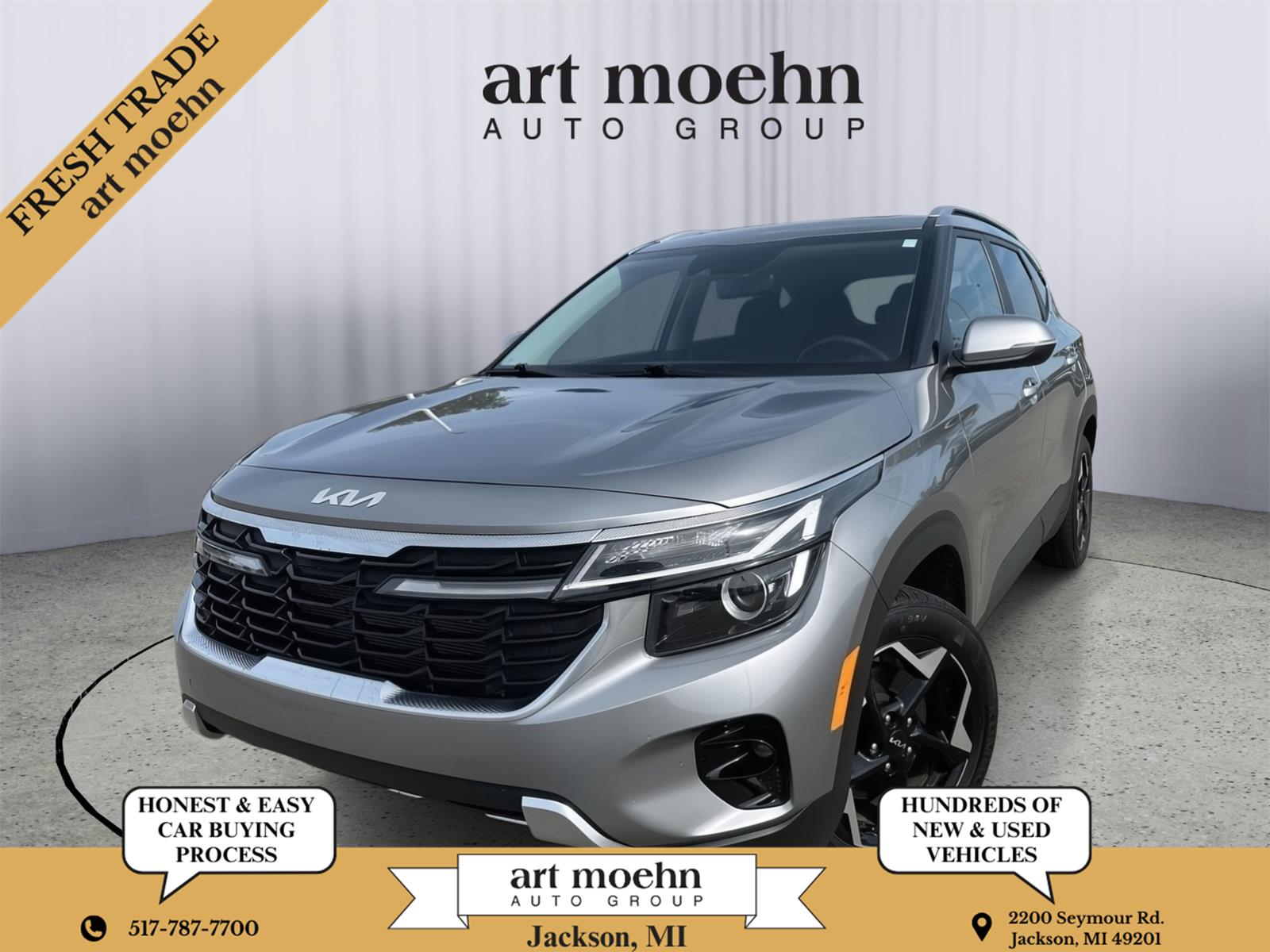 Steel Gray 2025 Kia Seltos EX AWD SUV / Crossover All-Wheel Drive Continuously Variable Transmission