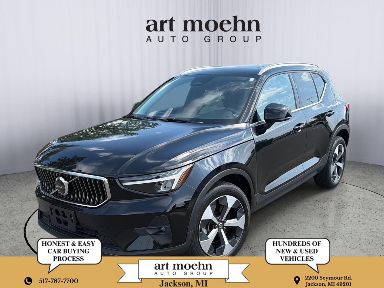 Black Stone 2023 Volvo XC40 SUV / Crossover All-Wheel Drive Automatic