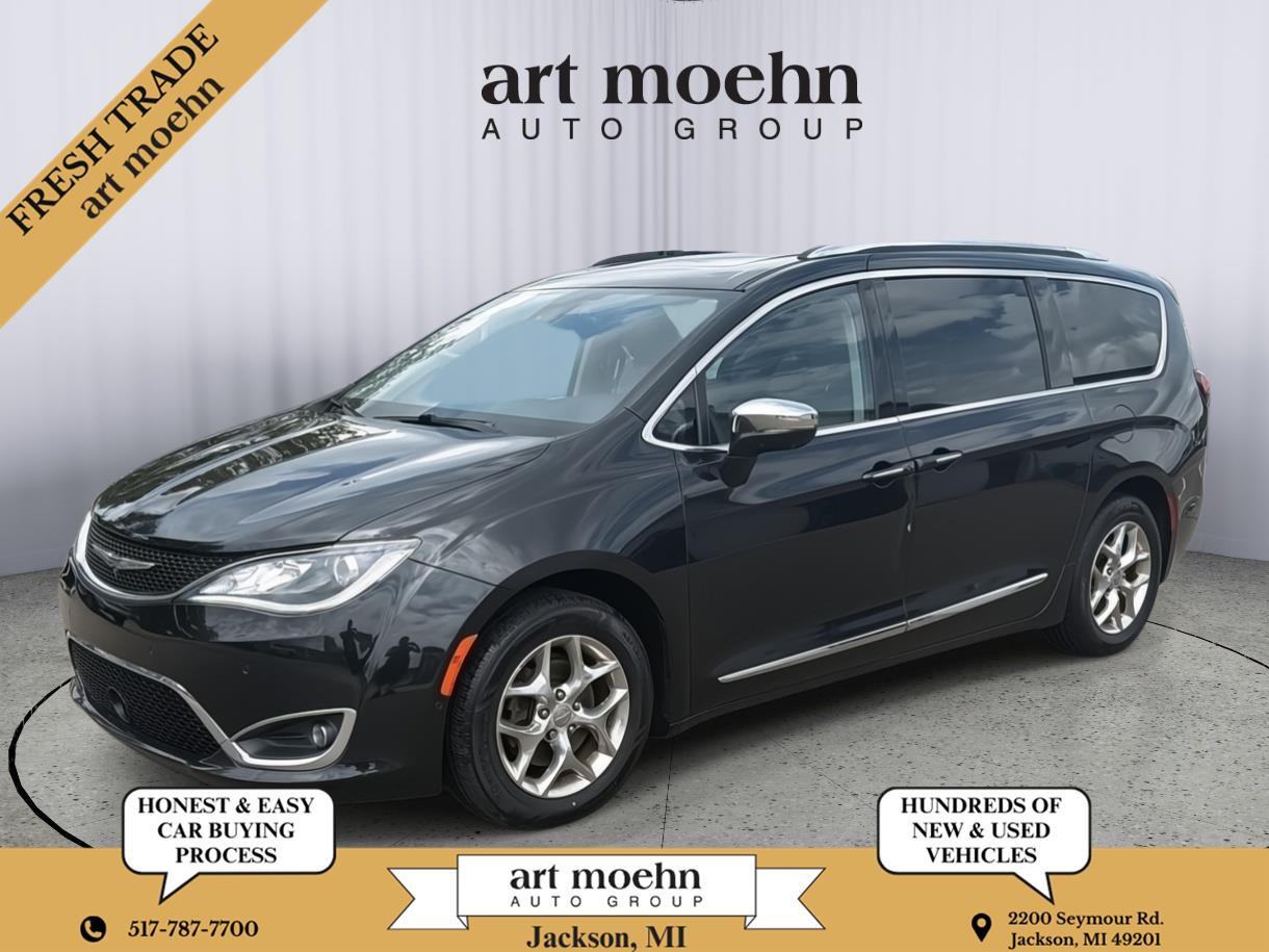 Brilliant Black Crystal Pearlcoat 2017 Chrysler Pacifica Limited FWD Minivan Front-Wheel Drive 9-Speed Automatic