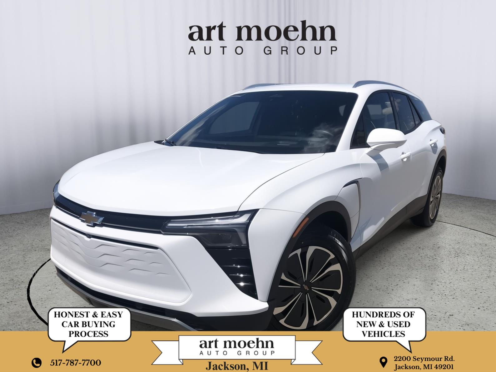Summit White 2024 Chevrolet Blazer EV SUV / Crossover All-Wheel Drive Automatic