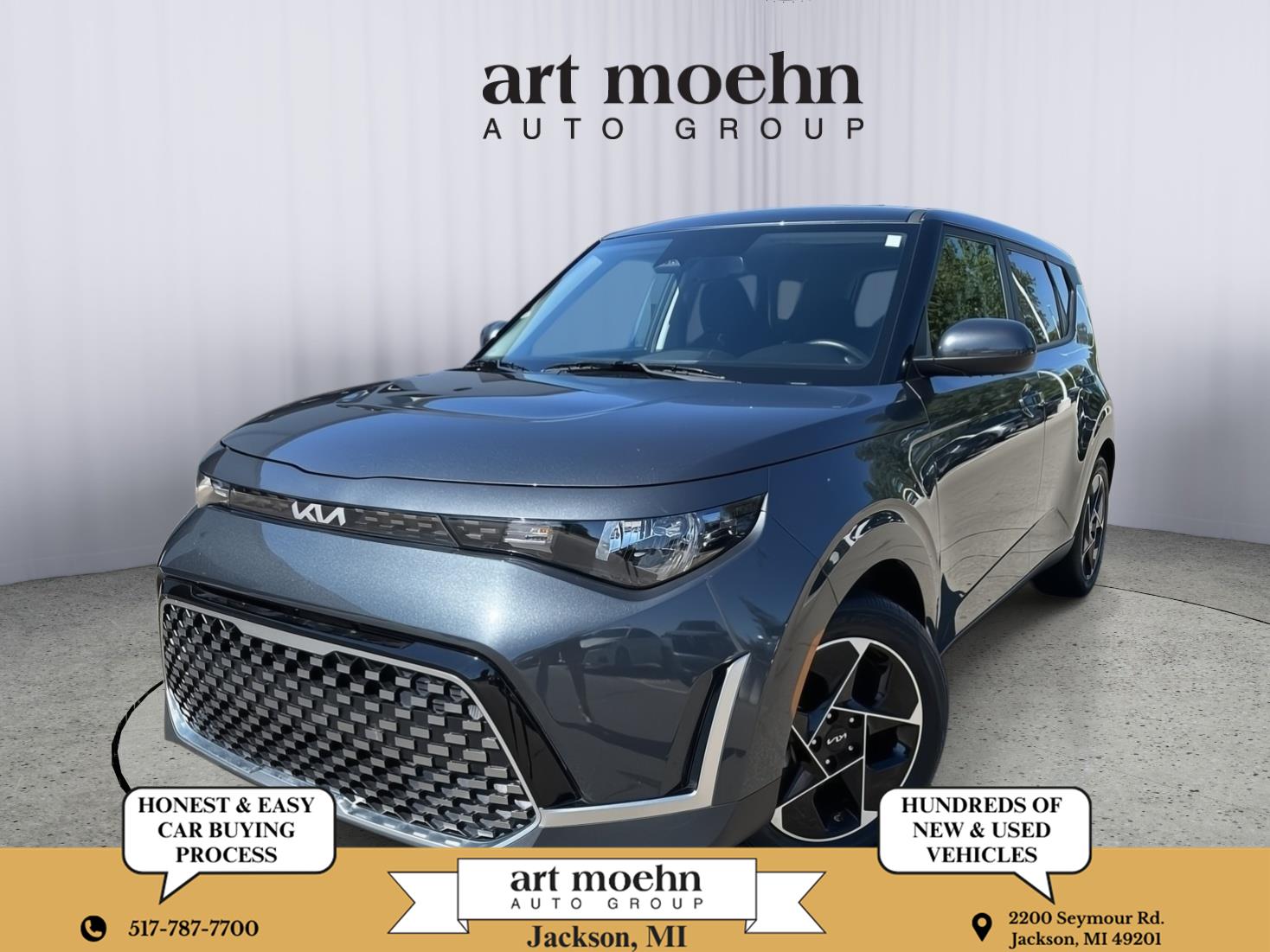 Gravity Gray 2025 Kia Soul SUV / Crossover Front-Wheel Drive Continuously Variable Transmission