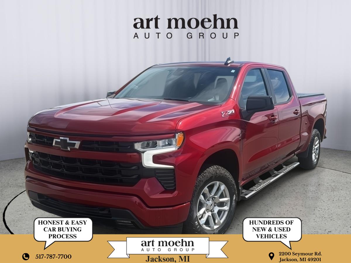 Radiant Red Tintcoat 2023 Chevrolet Silverado 1500 Pickup Truck Four-Wheel Drive Automatic