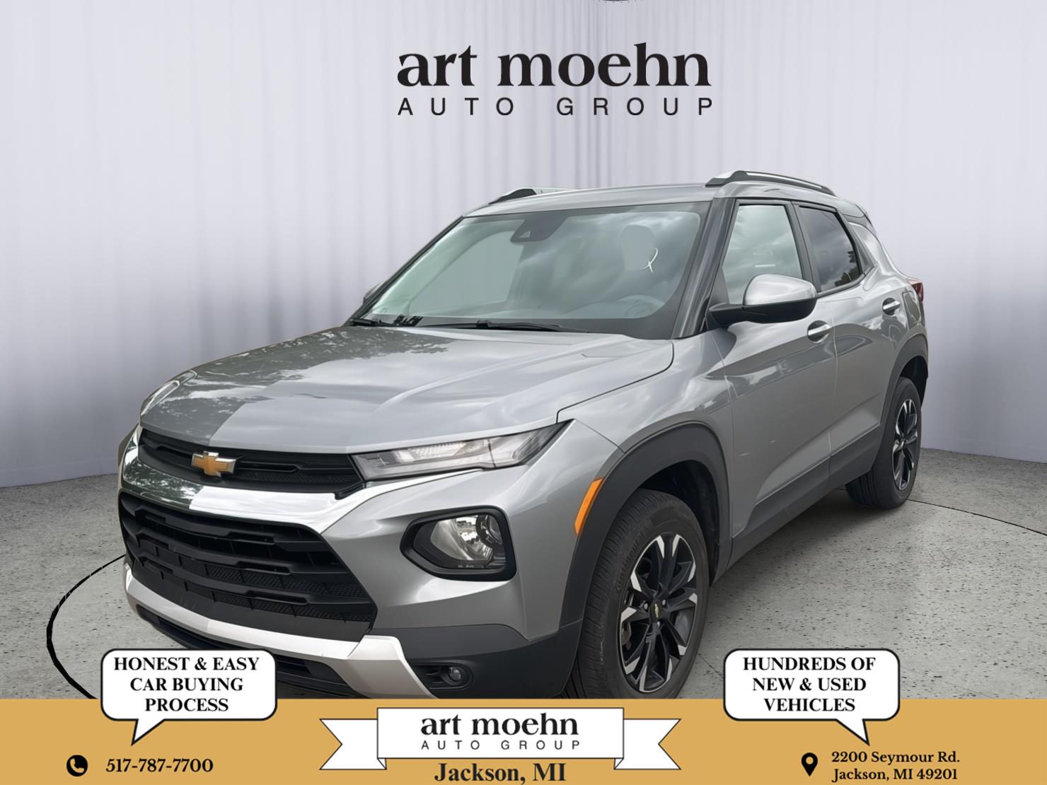 Sterling Gray Metallic 2023 Chevrolet Trailblazer SUV / Crossover Four-Wheel Drive 9-Speed Automatic