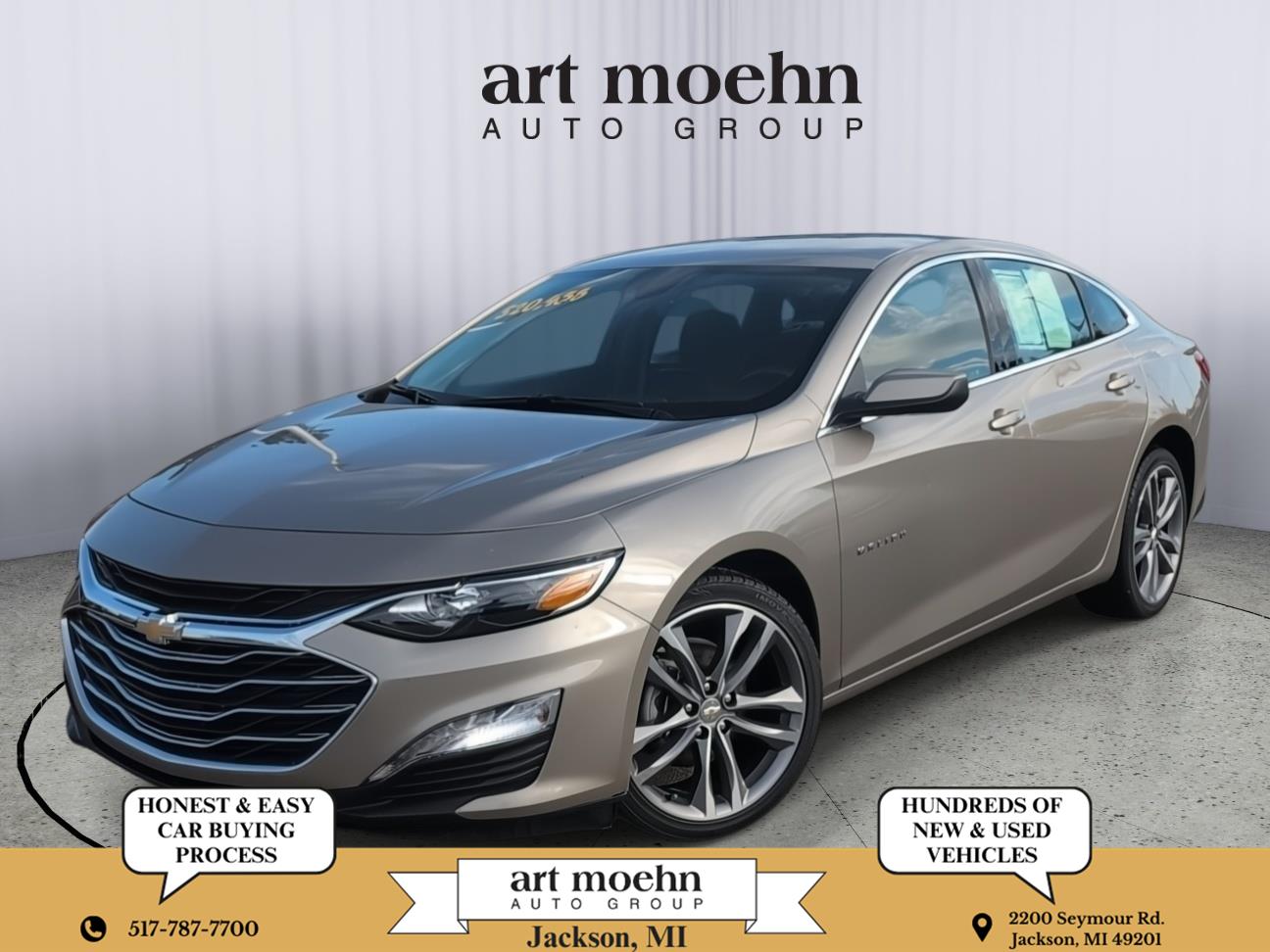 Mineral Gray Metallic 2025 Chevrolet Malibu Sedan Front-Wheel Drive Continuously Variable Transmission