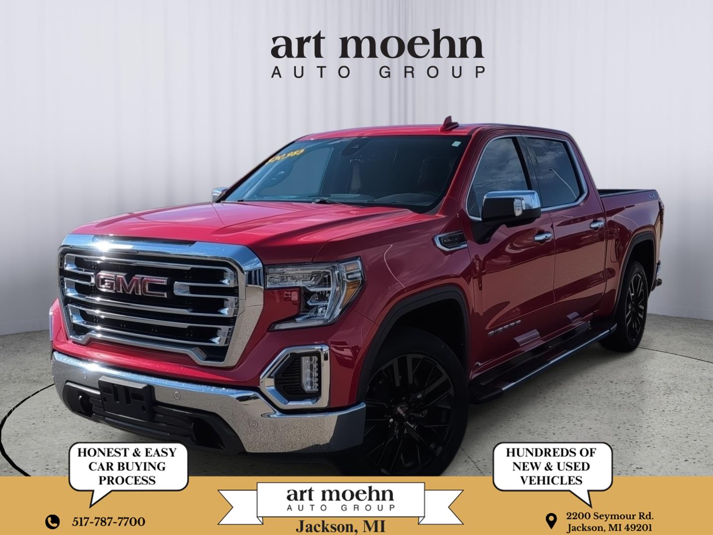 Cardinal Red 2020 GMC Sierra 1500 Pickup Truck Four-Wheel Drive Automatic