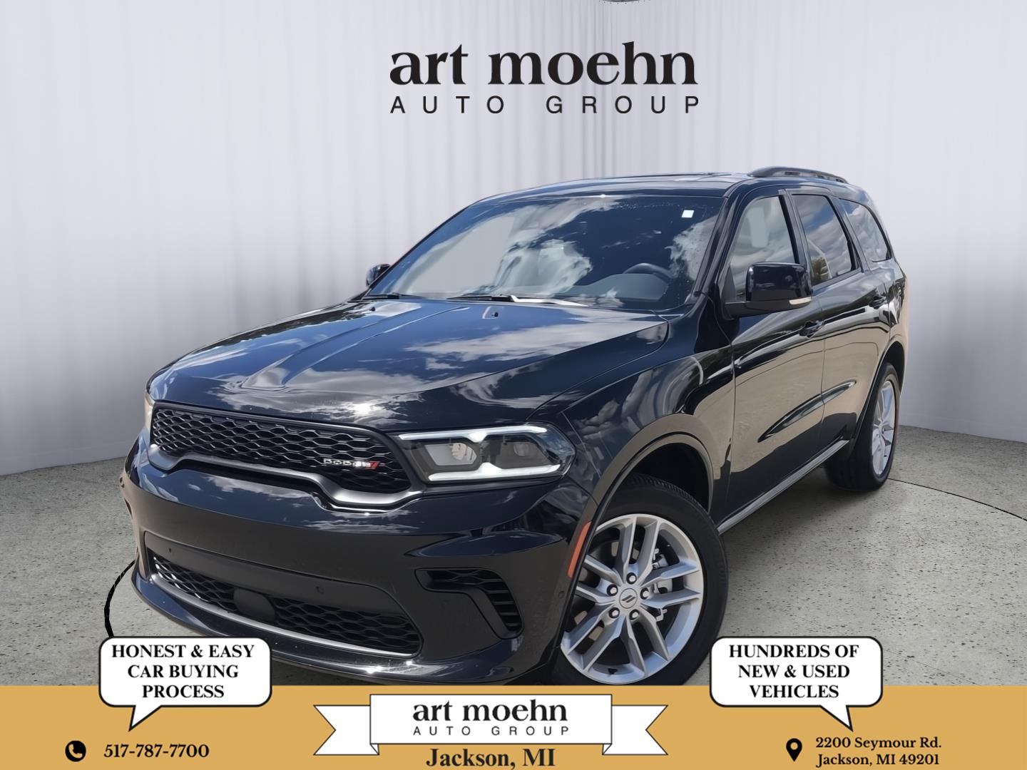 DB Black Clearcoat 2026 Dodge Durango SUV / Crossover All-Wheel Drive 8-Speed Automatic