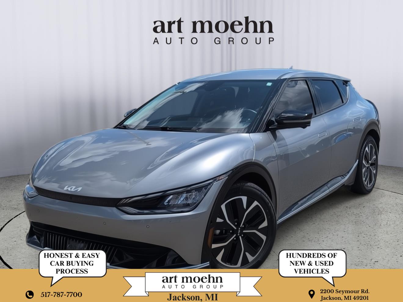 Steel Gray 2023 Kia EV6 SUV / Crossover All-Wheel Drive Automatic