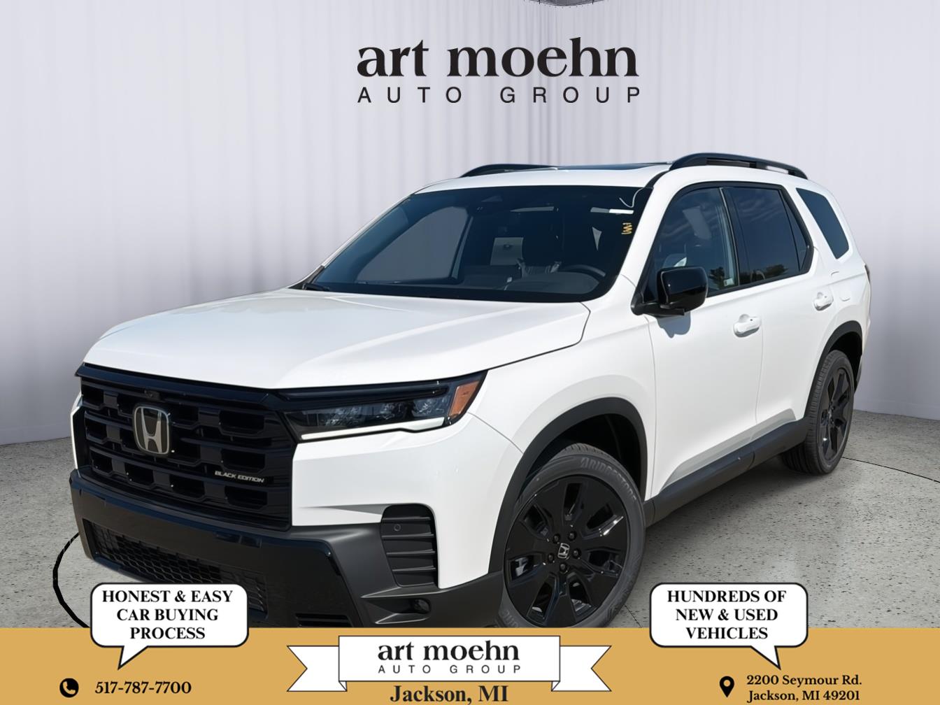 Platinum White Pearl 2026 Honda Pilot SUV / Crossover All-Wheel Drive Automatic