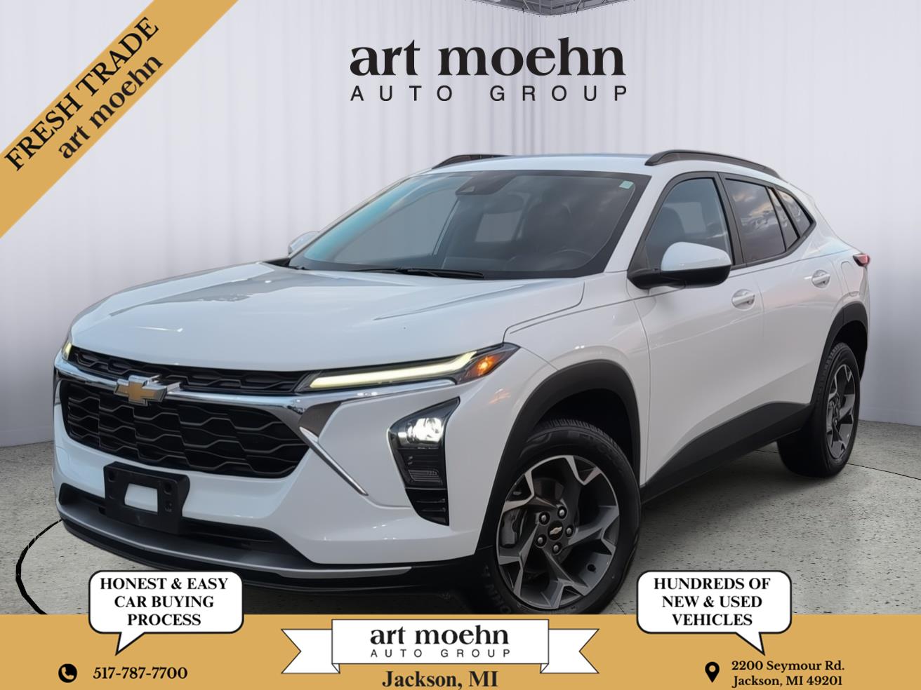 Summit White 2024 Chevrolet Trax SUV / Crossover Front-Wheel Drive 6-Speed Automatic