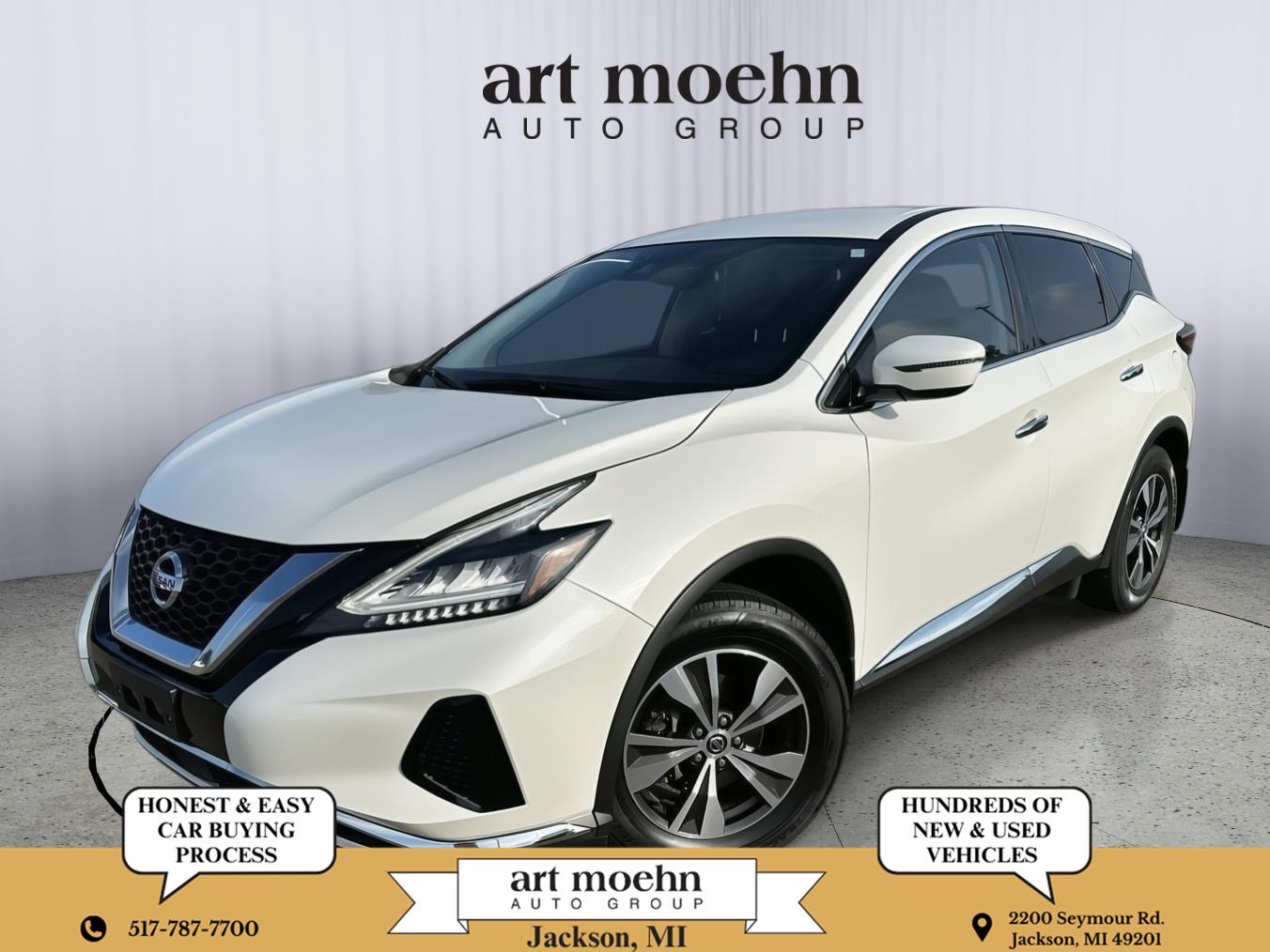 Pearl White Tricoat 2020 Nissan Murano SUV / Crossover All-Wheel Drive Continuously Variable Transmission