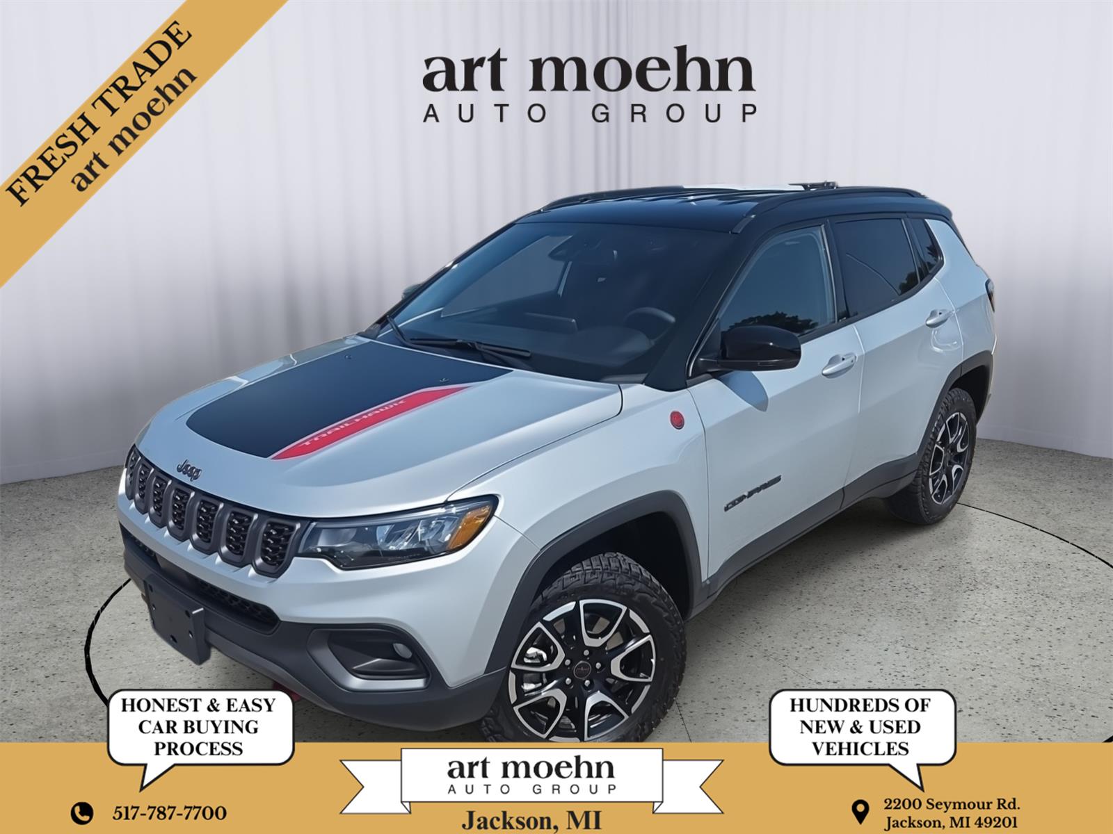 Silver Zynith Metallic Clearcoat 2025 Jeep Compass SUV / Crossover Four-Wheel Drive 8-Speed Automatic