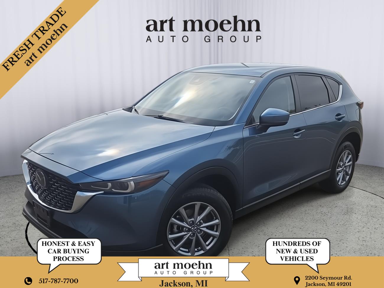 Eternal Blue Mica 2023 Mazda CX-5 SUV / Crossover All-Wheel Drive Automatic