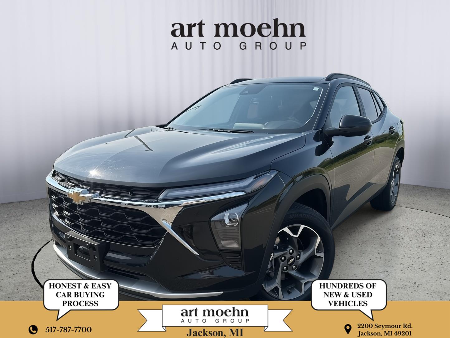 Mosaic Black Metallic 2025 Chevrolet Trax SUV / Crossover Front-Wheel Drive 6-Speed Automatic
