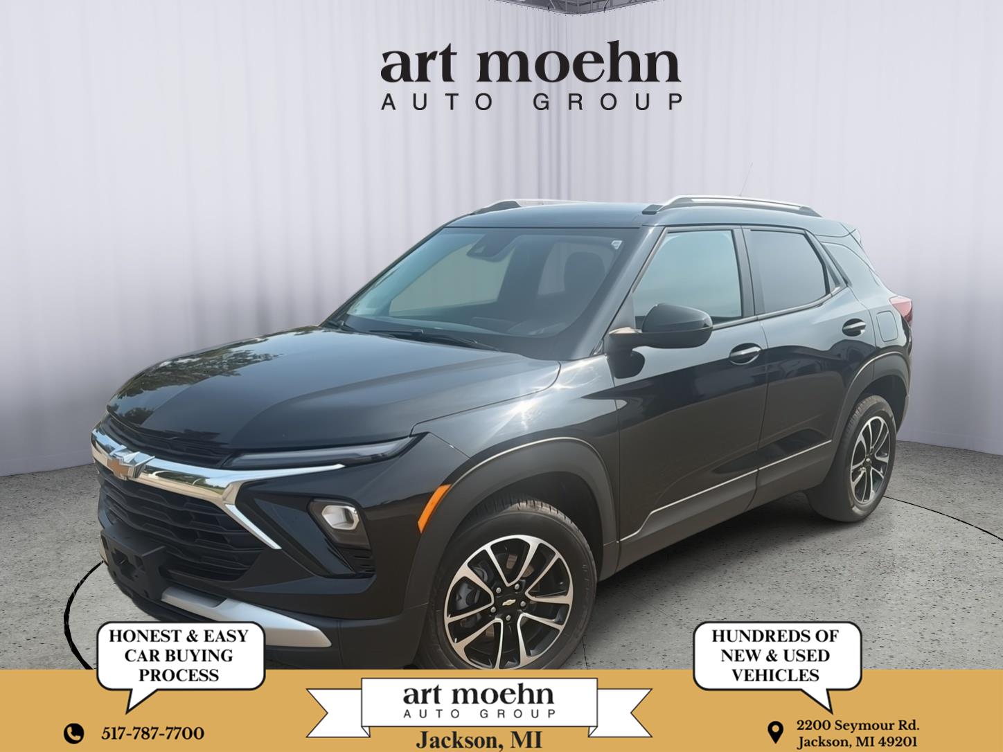 Mosaic Black Metallic 2025 Chevrolet Trailblazer SUV / Crossover Four-Wheel Drive 9-Speed Automatic