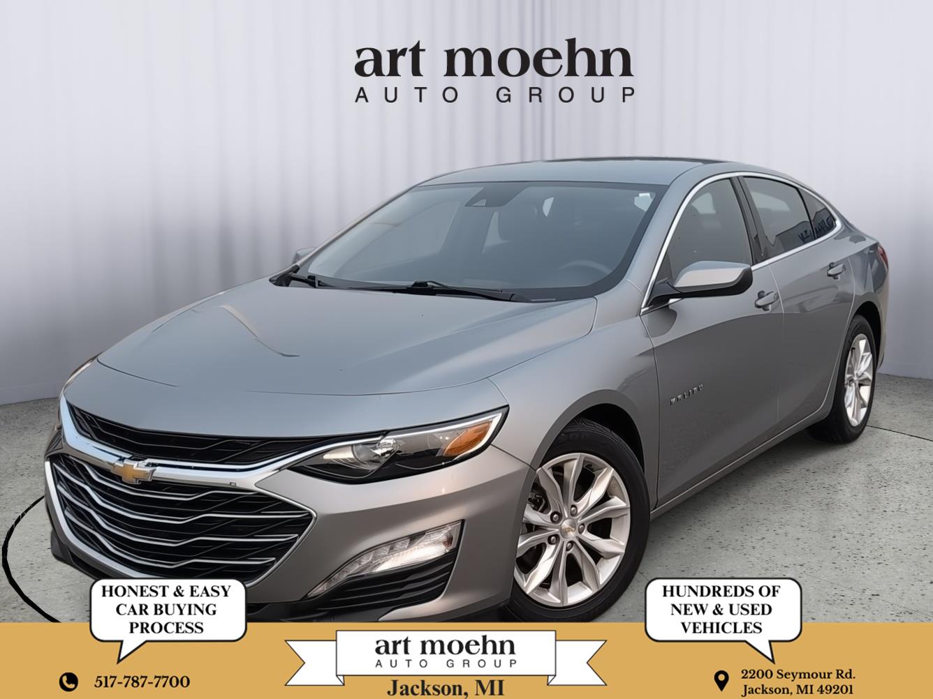 Sterling Gray Metallic 2023 Chevrolet Malibu Sedan Front-Wheel Drive Continuously Variable Transmission