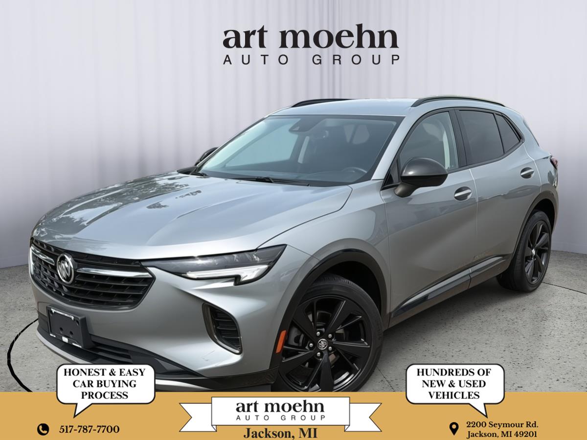 Moonstone Gray Metallic 2023 Buick Envision SUV / Crossover All-Wheel Drive 9-Speed Automatic