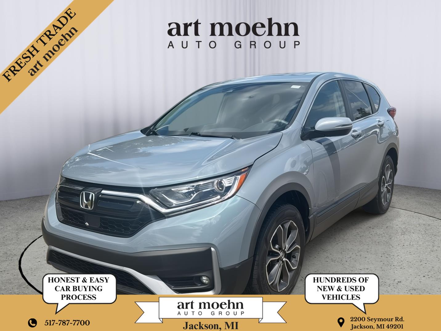 Gray (Modern Steel Metallic) 2020 Honda CR-V SUV / Crossover All-Wheel Drive Continuously Variable Transmission