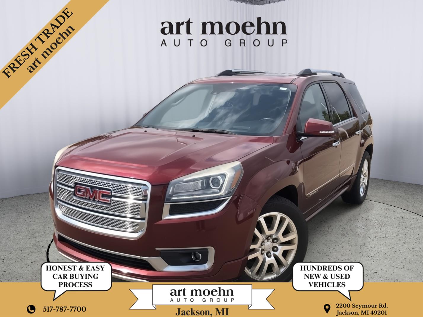 Crimson Red Tintcoat 2016 GMC Acadia SUV / Crossover All-Wheel Drive 6-Speed Automatic